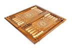 Handmade Wooden Backgammon Set with Pomegranate and Epoxy Resin, 60 cm - photo 3