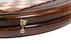 Handmade Wooden Circular Chess Set, 40 cm - photo 11