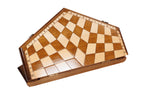Handmade Wooden Chess Set for Three Players, 50 cm - photo 6
