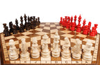 Handmade Wooden Chess Set for Three Players, 50 cm - photo 5