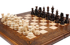Handmade Wooden Chess Set, Classic Board, 50 cm - photo 2
