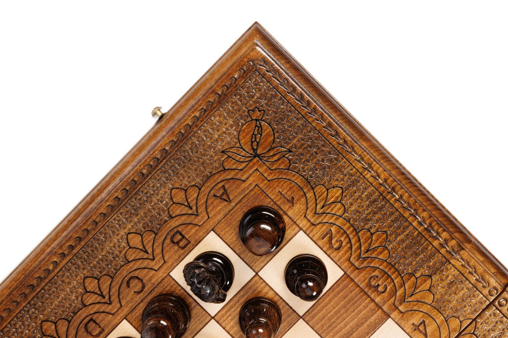 Handmade Wooden Chess Set, Classic Board, 50 cm - photo 12