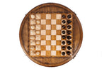 Handmade Wooden Circular Chess Set, 50 cm - photo 6