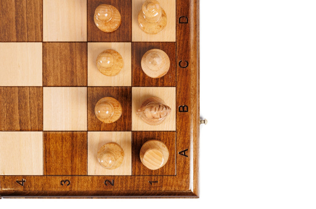 Handmade Wooden Chess Set, Classic Board, 50 cm - photo 11
