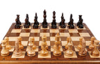 Handmade Wooden Chess Set, Classic Board, 50 cm - photo 6