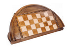 Handmade Wooden Circular Chess Set, 50 cm - photo 4