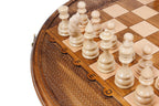 Handmade Wooden Circular Chess Set, 50 cm - photo 9