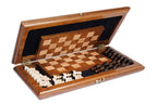 Handmade Wooden Chess Set with Eternity Sign, 40 cm - photo 3