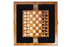 Handmade Wooden Chess Set with Eternity Sign, 40 cm - photo 4