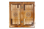 Handmade Wooden Chess and Backgammon Set with Ornamental Braid Pattern, 50 cm - photo 6