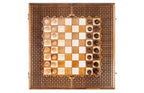 Handmade Wooden Chess and Backgammon Set with Ornamental Braid Pattern, 50 cm - photo 9