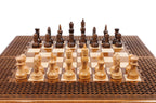 Handmade Wooden Chess and Backgammon Set with Ornamental Braid Pattern, 50 cm - photo 10