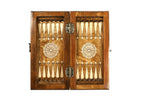 Handmade Wooden Backgammon Set with Armenian Ornament, 30 cm - photo 7