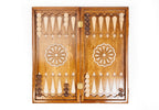 Handmade Wooden Backgammon Set with Eternity Sign, 60 cm - photo 6