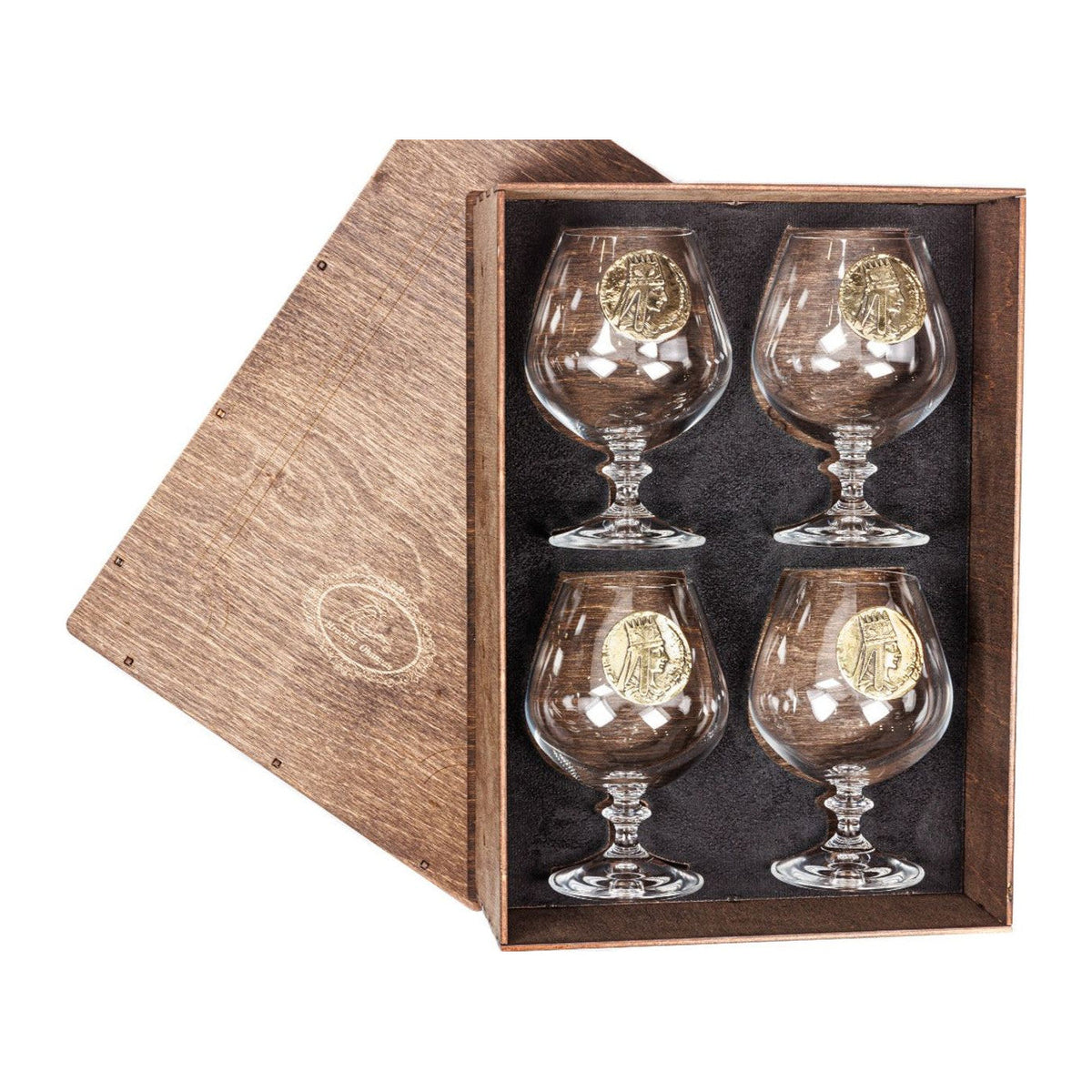 Handmade Glass with Bronze Details (Model 10239)