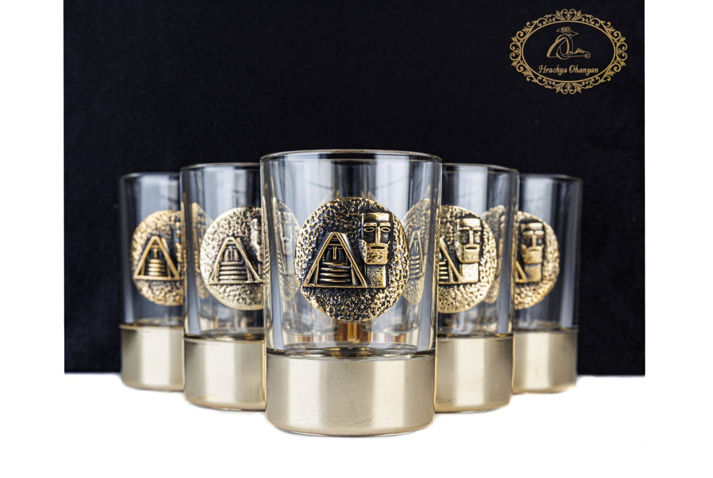 Handmade Glass with Bronze Details (Model 10251)