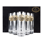 Handmade Glass with Bronze Details (Model 10257)