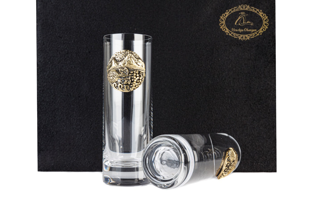 Handmade Glass with Bronze Details - photo 3