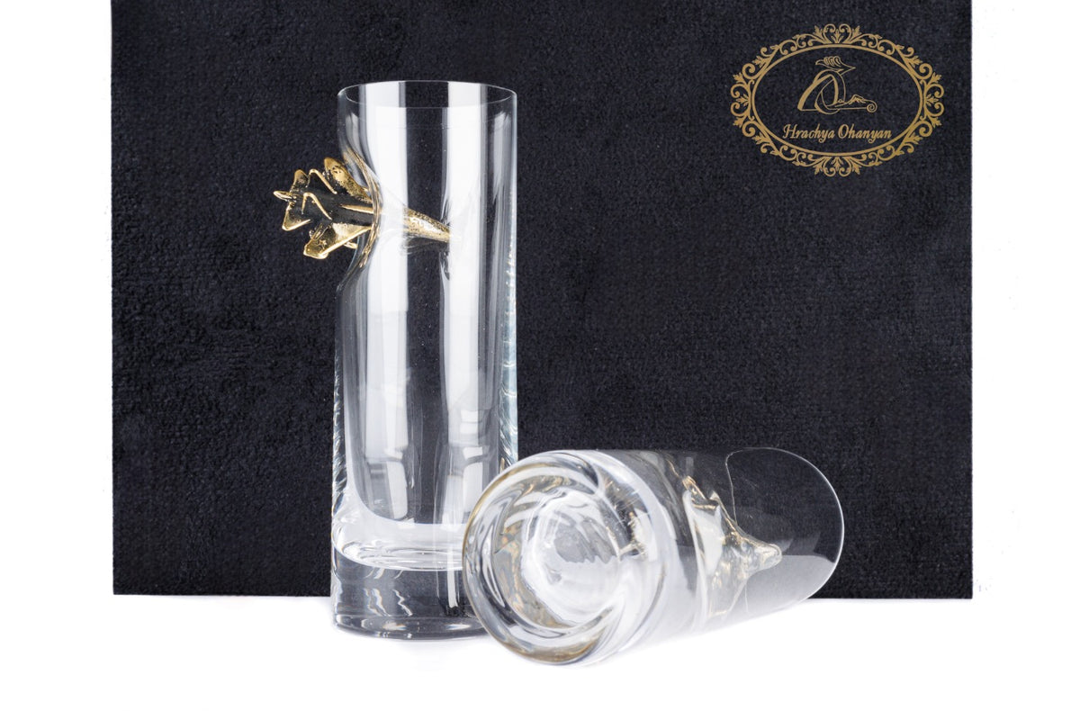 Handmade Glass with Bronze Details - photo 4