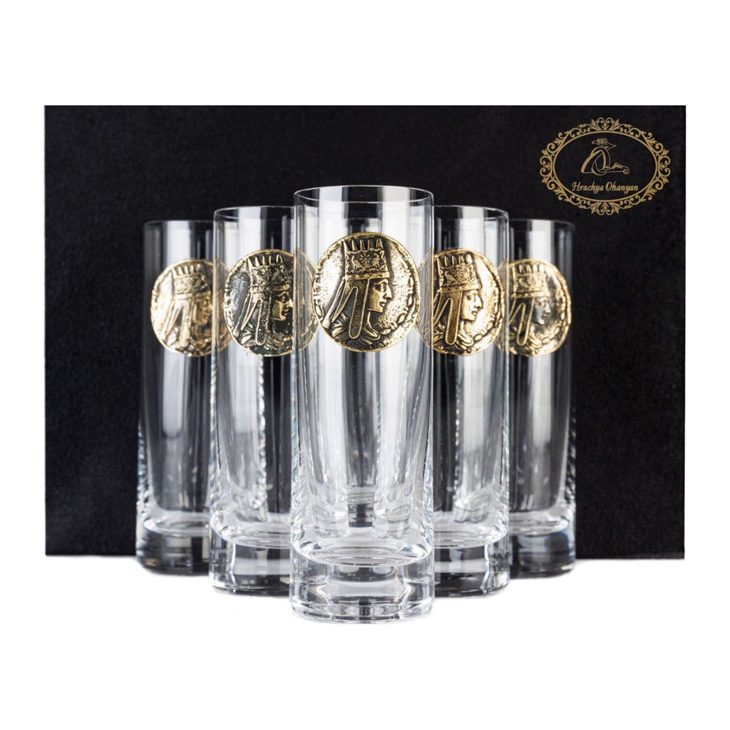 Handmade Glass with Bronze Details (Model 10243)