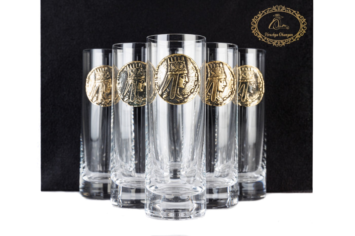 Handmade Glass with Bronze Details (Model 10243)