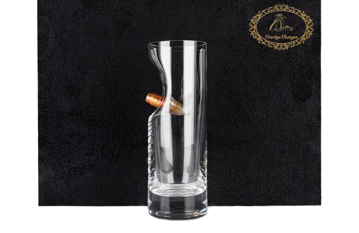 Handmade Glass with Bronze Details - photo 2