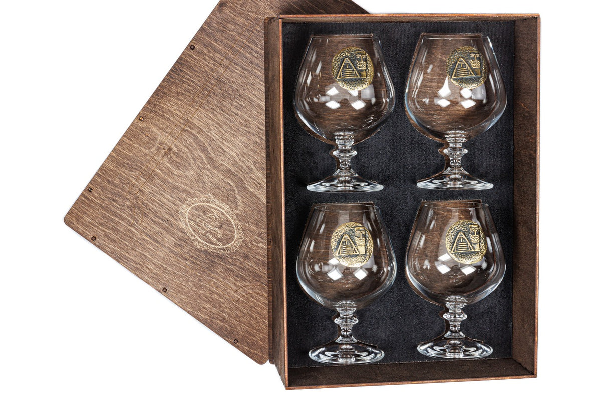 Handmade Glass with Bronze Details (Model 10231)