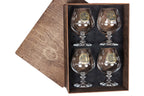 Handmade Glass with Bronze Details (Model 10231)