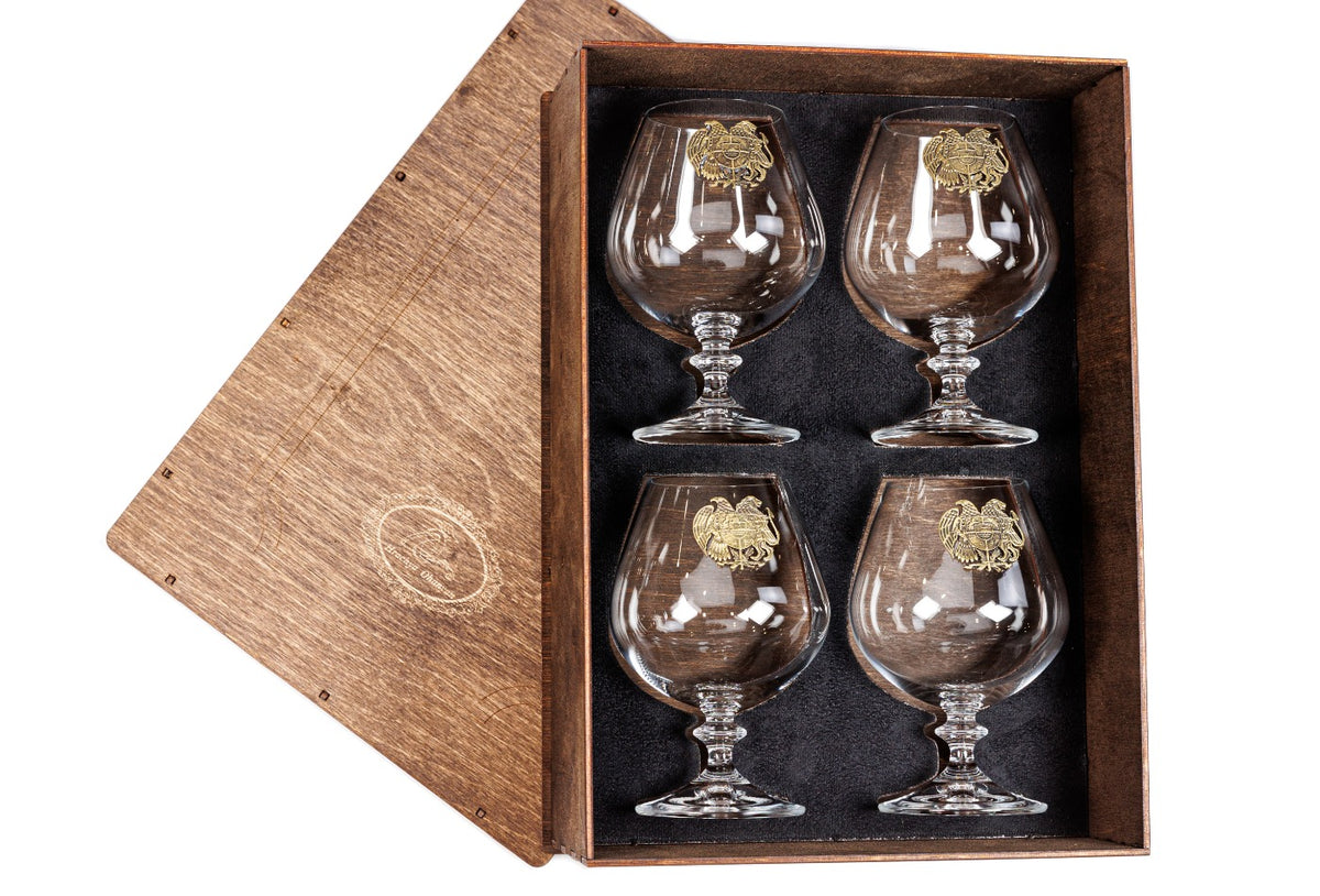 Handmade Glass with Bronze Details (Model 10247)