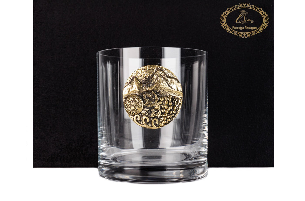 Handmade Glass with Bronze Details - photo 3