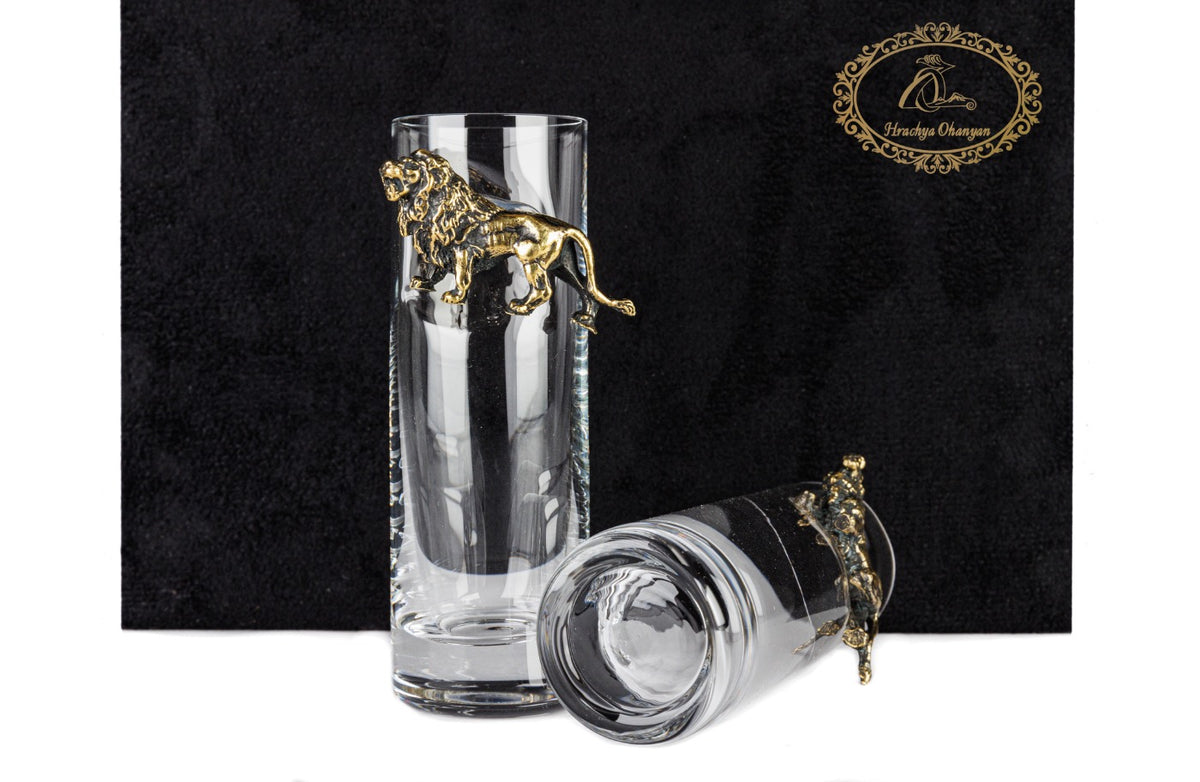 Handmade Glass with Bronze Details - photo 3