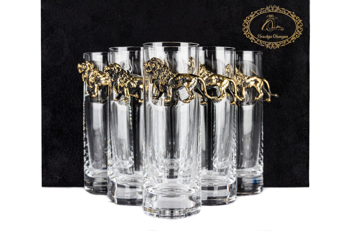 Handmade Glass with Bronze Details - photo 4