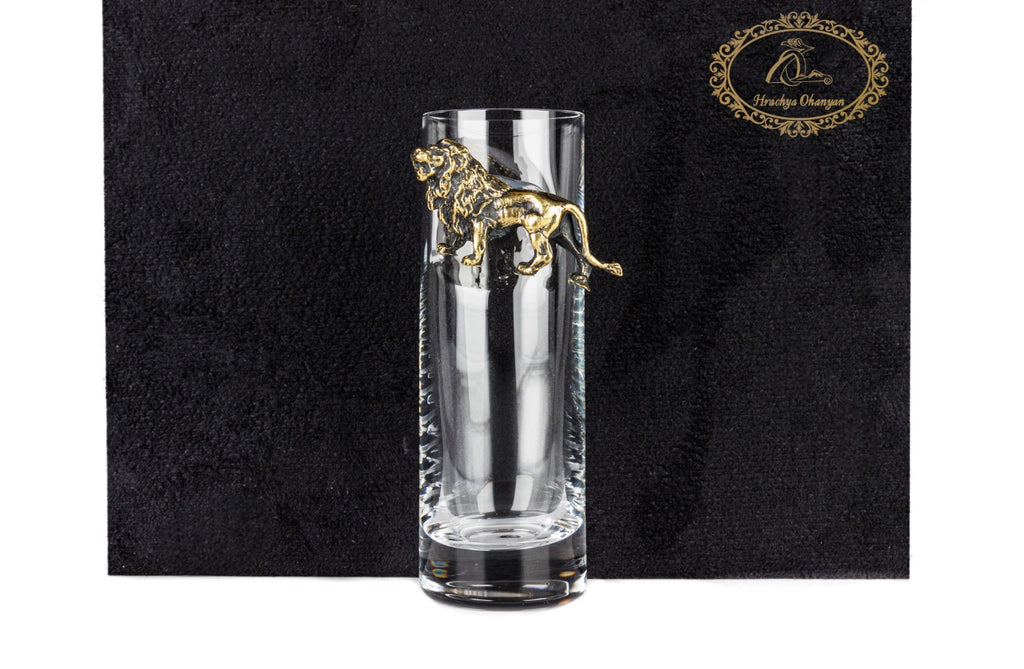 Handmade Glass with Bronze Details - photo 2