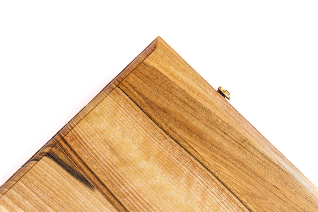Handmade Walnut Backgammon Set with Hornbeam Inlay, 60 cm - photo 10