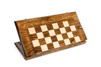 Handmade Walnut Chess and Backgammon Set, Classic Board, 60 cm - photo 3