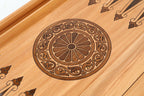 Handmade Wooden Backgammon Set, Classic Board, 60 cm - photo 10