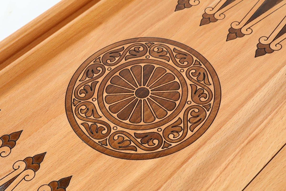 Juego de backgammon clásico, 60 cm (modelo 11226) – foto 10