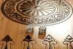 Handmade Wooden Backgammon Set, Classic Board, 60 cm - photo 11