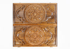 Handmade Wooden Two-Sided Backgammon Set with Armenian Ornament, 60 cm - photo 4