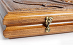 Handmade Wooden Two-Sided Backgammon Set with Armenian Ornament, 60 cm - photo 9