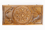Handmade Wooden Two-Sided Backgammon Set with Armenian Ornament, 60 cm - photo 5