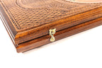 Handmade Wooden Backgammon Set with Oil Painting, 60 cm - photo 10