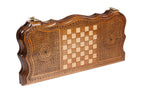 Handmade Wooden Backgammon Set with Armenian Ornament, 40 cm - photo 6