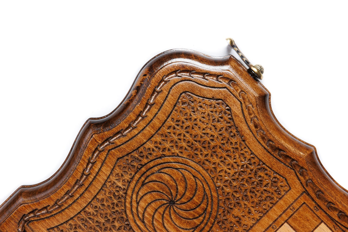 Handmade Wooden Backgammon Set with Armenian Ornament, 40 cm - photo 12