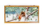 Handmade Wooden Backgammon Set with Oil Painting, 60 cm - photo 6