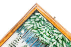 Handmade Wooden Backgammon Set with Oil Painting, 60 cm - photo 12