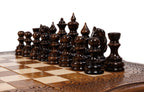 Handmade Wooden Chess Set with Ararat Outline, 50 cm - photo 9