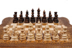 Handmade Wooden Chess Set with Ararat Outline, 50 cm - photo 3