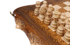 Handmade Wooden Chess Set with Ararat Outline, 50 cm - photo 10
