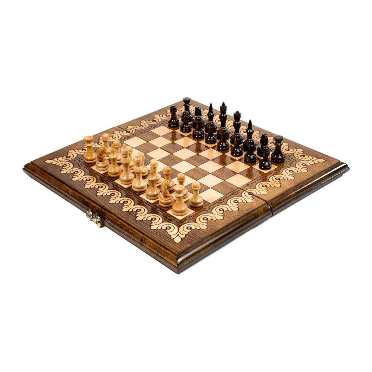 Juego de ajedrez clásico, 40 cm (modelo 21217)
